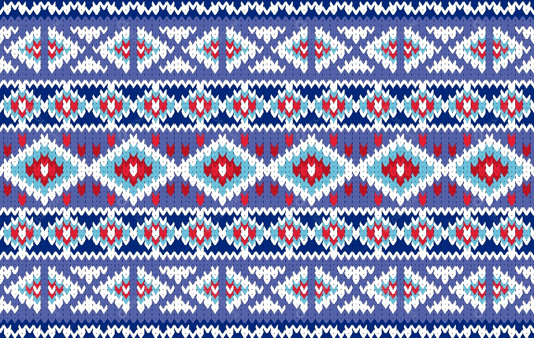 Padrão Étnico Ilustração Vetor EPS