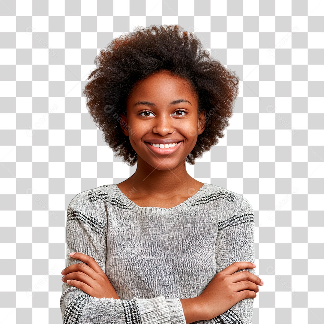 Mulher Sorrindo PNG Transparente