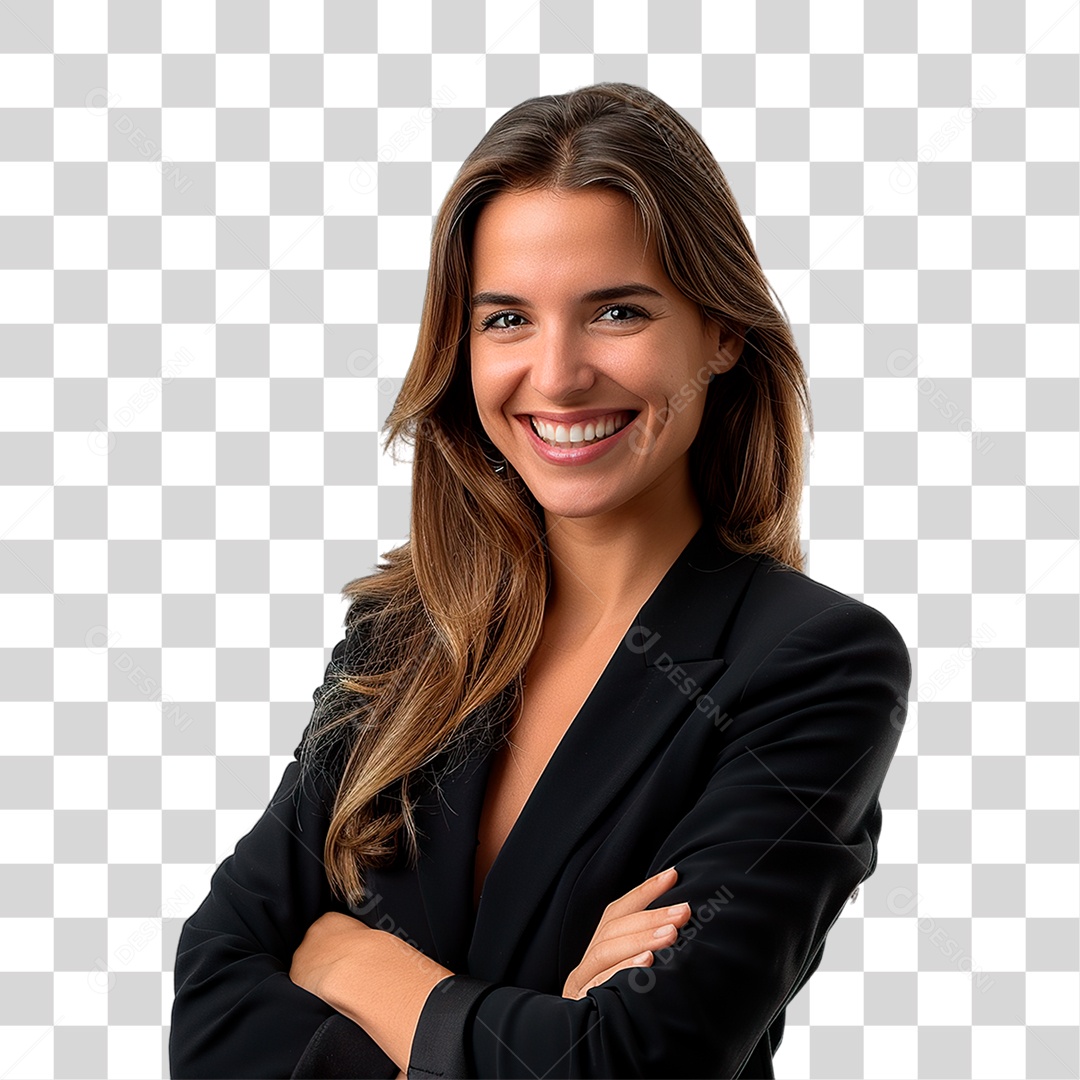 Mulher Terno PNG Transparente