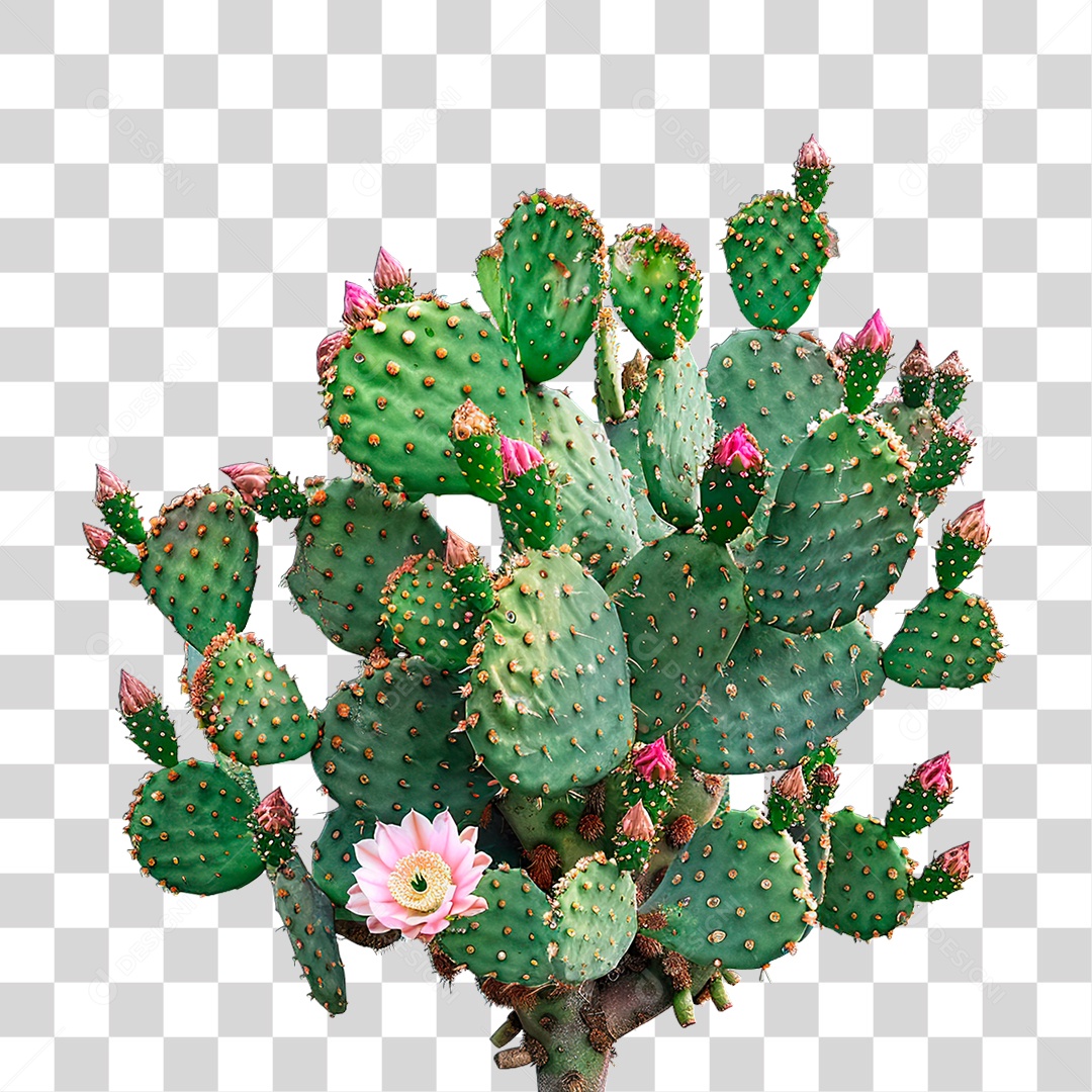 Planta Cacto PNG Transparente