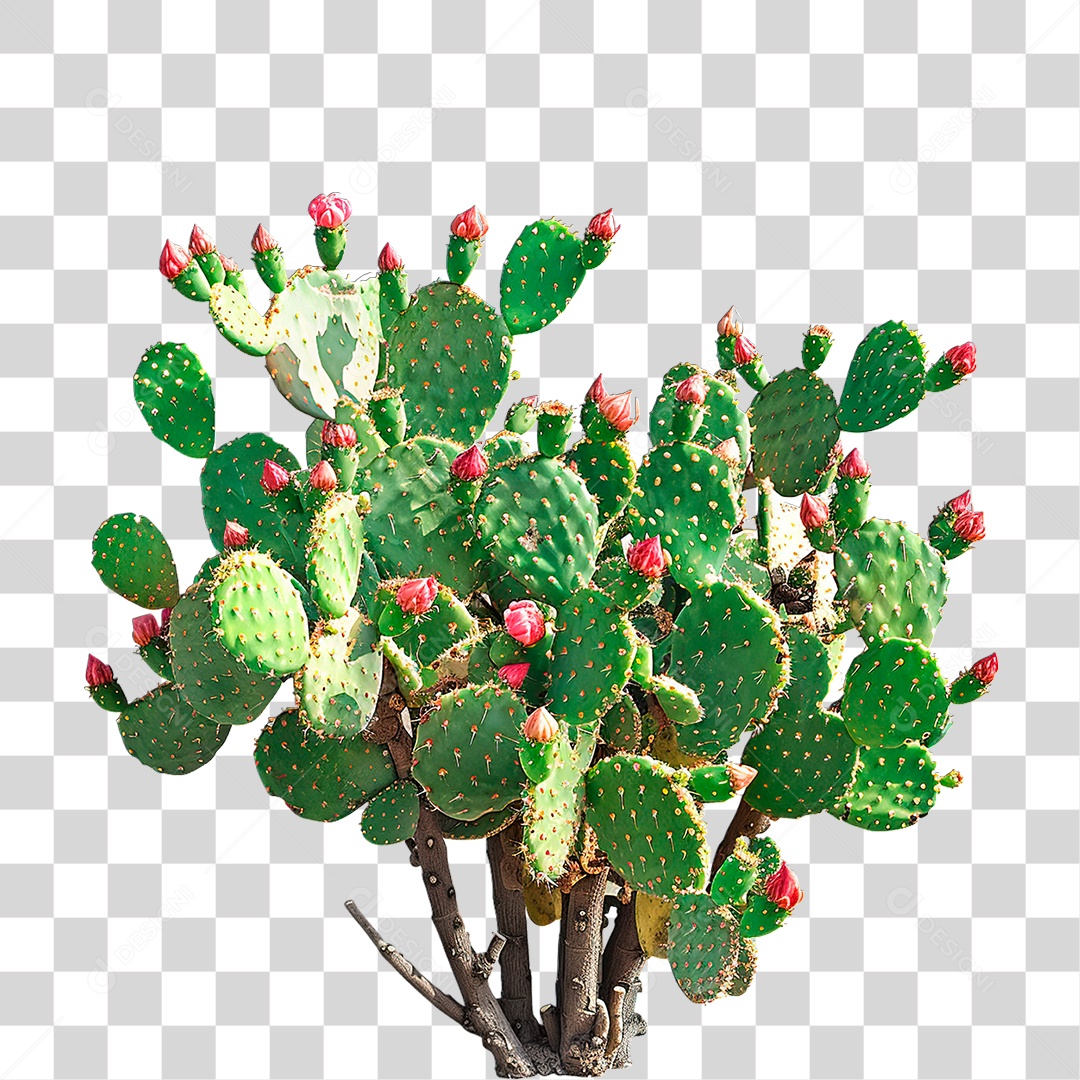 Planta Cacto PNG Transparente