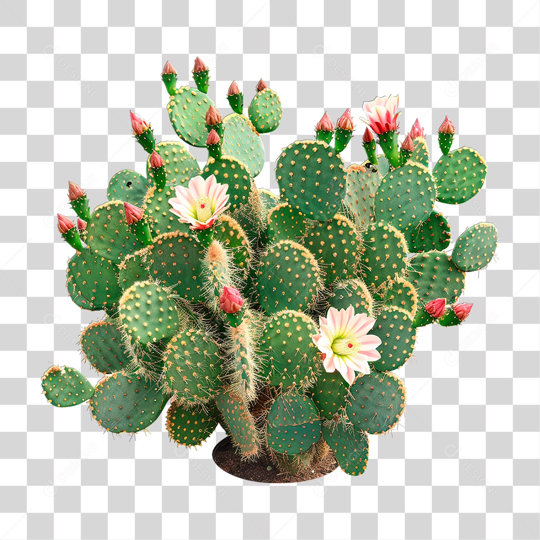 Planta Cacto PNG Transparente