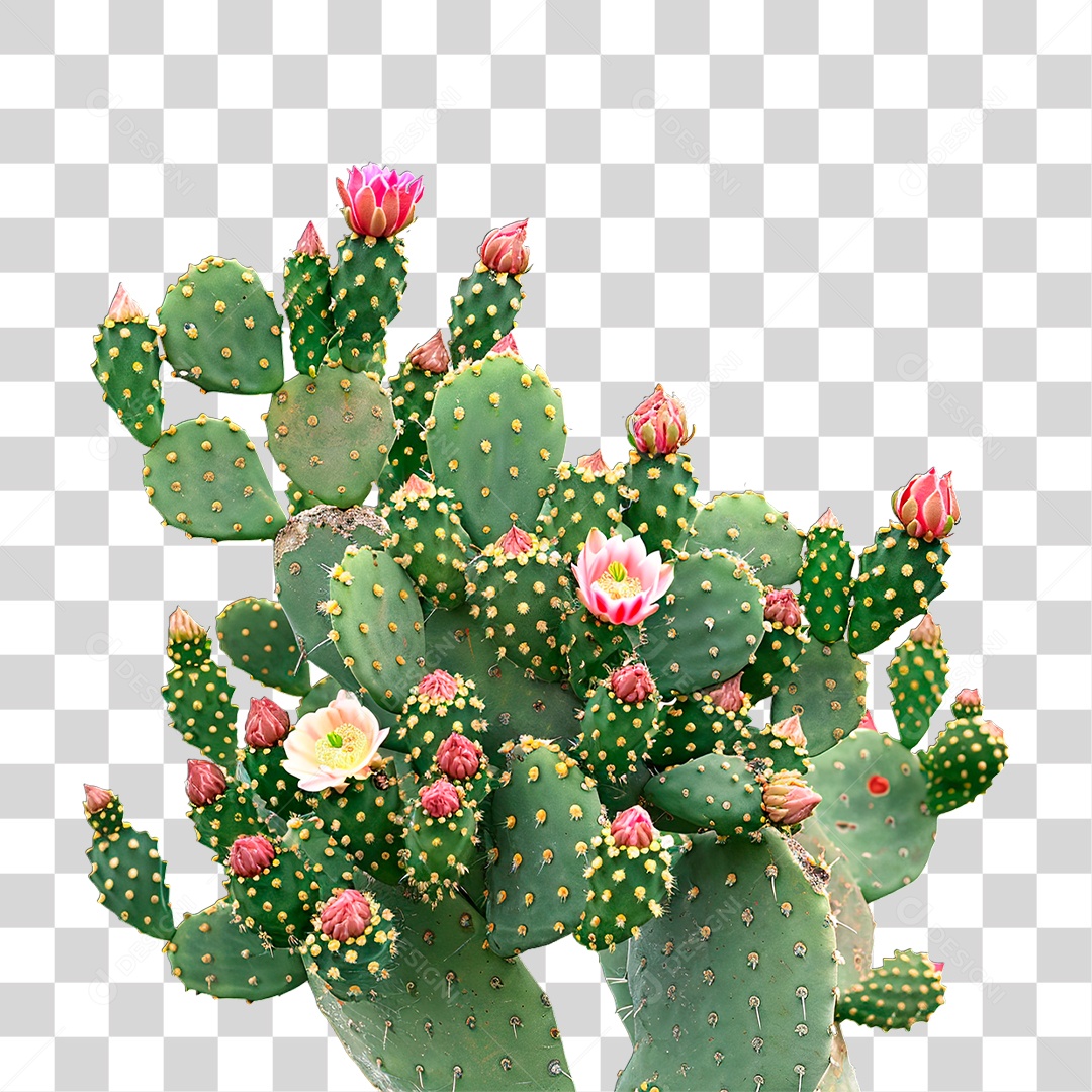 Planta Cacto PNG Transparente