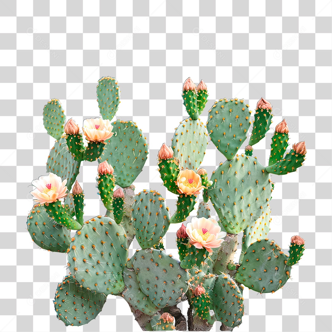 Planta Cacto PNG Transparente