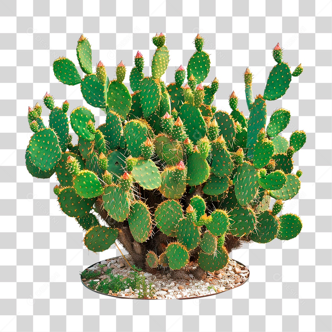 Planta Cacto PNG Transparente