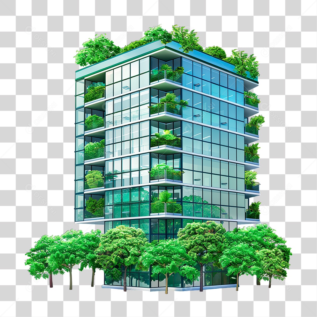 Edifício PNG Transparente