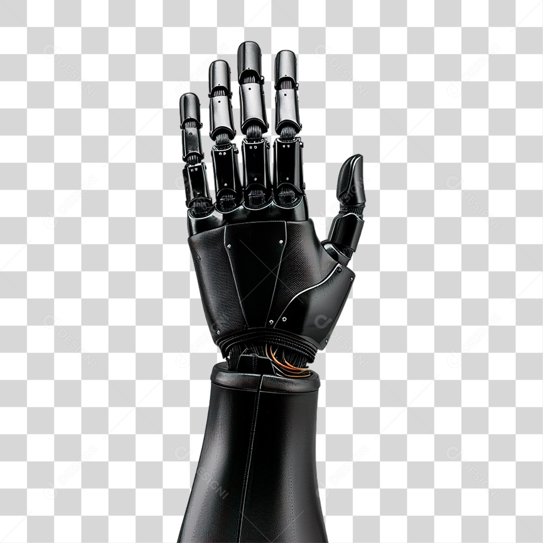 Mão Robótica PNG Transparente