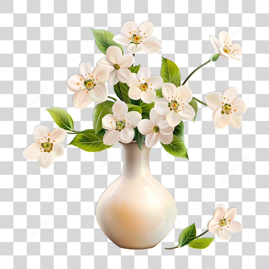 Flores Vazo PNG Transparente