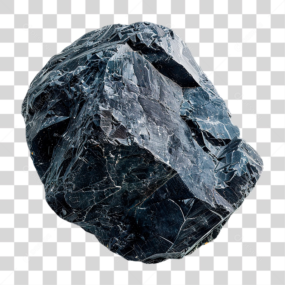 Pedra Preta PNG Transparente
