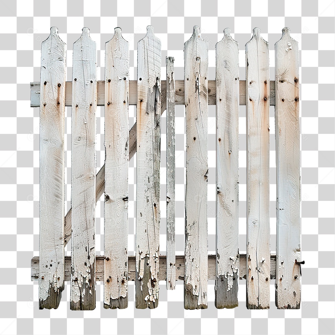 Cerca de Madeira PNG Transparente