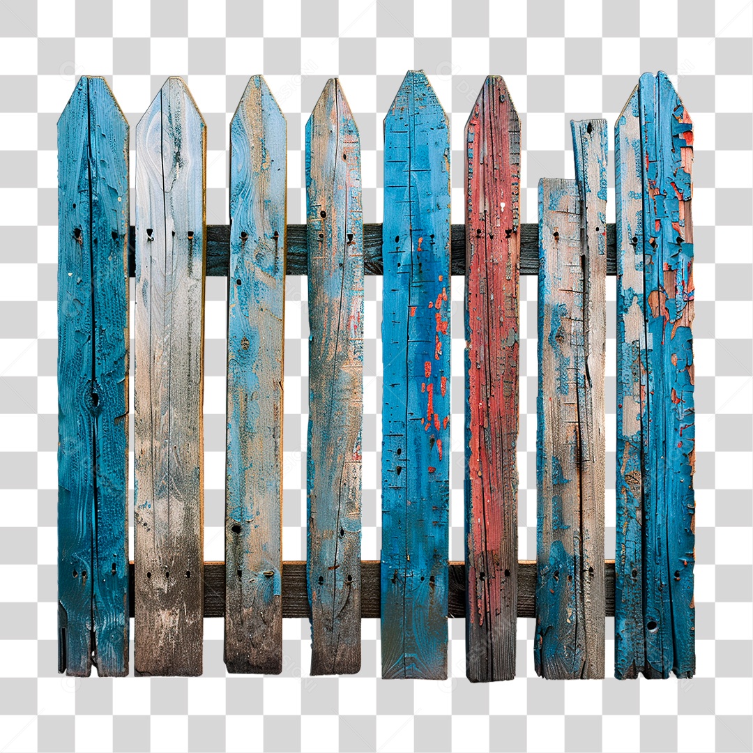 Cerca de Madeira PNG Transparente