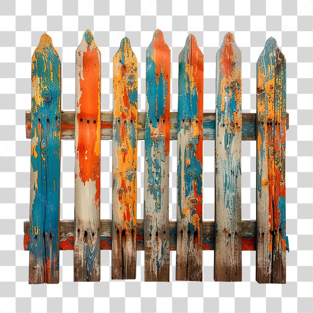 Cerca de Madeira PNG Transparente