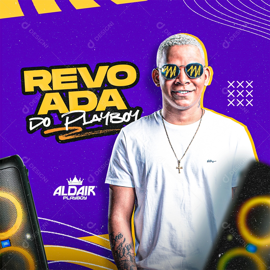 Capa Cd Aldair Playboy Social Media Psd Editável