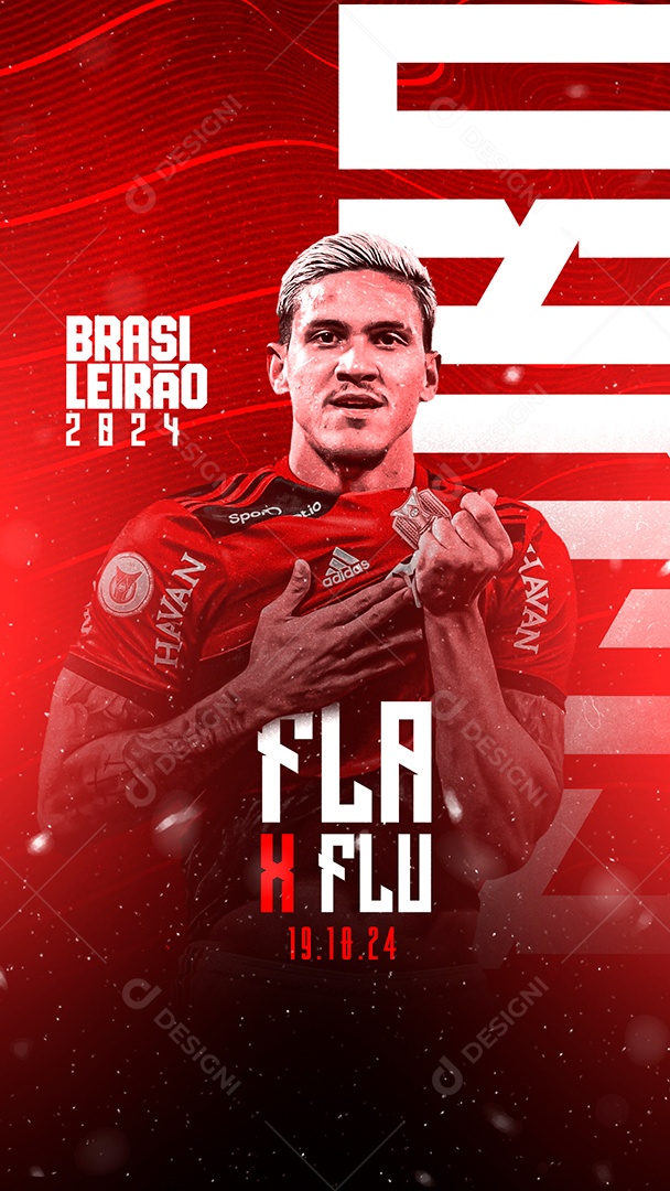 Fla x Flu Social Media PSD Editável