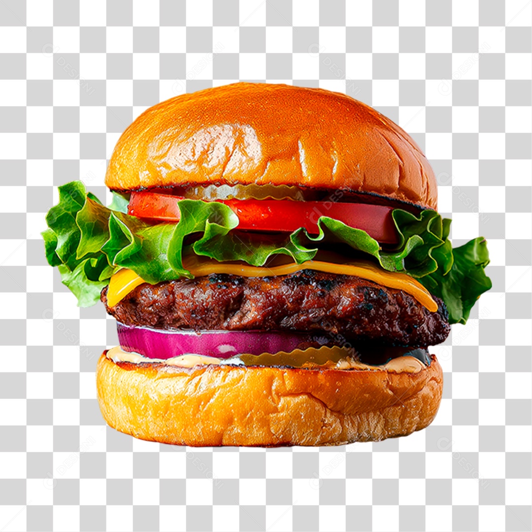 Burger Snack Sandwich PNG Transparent