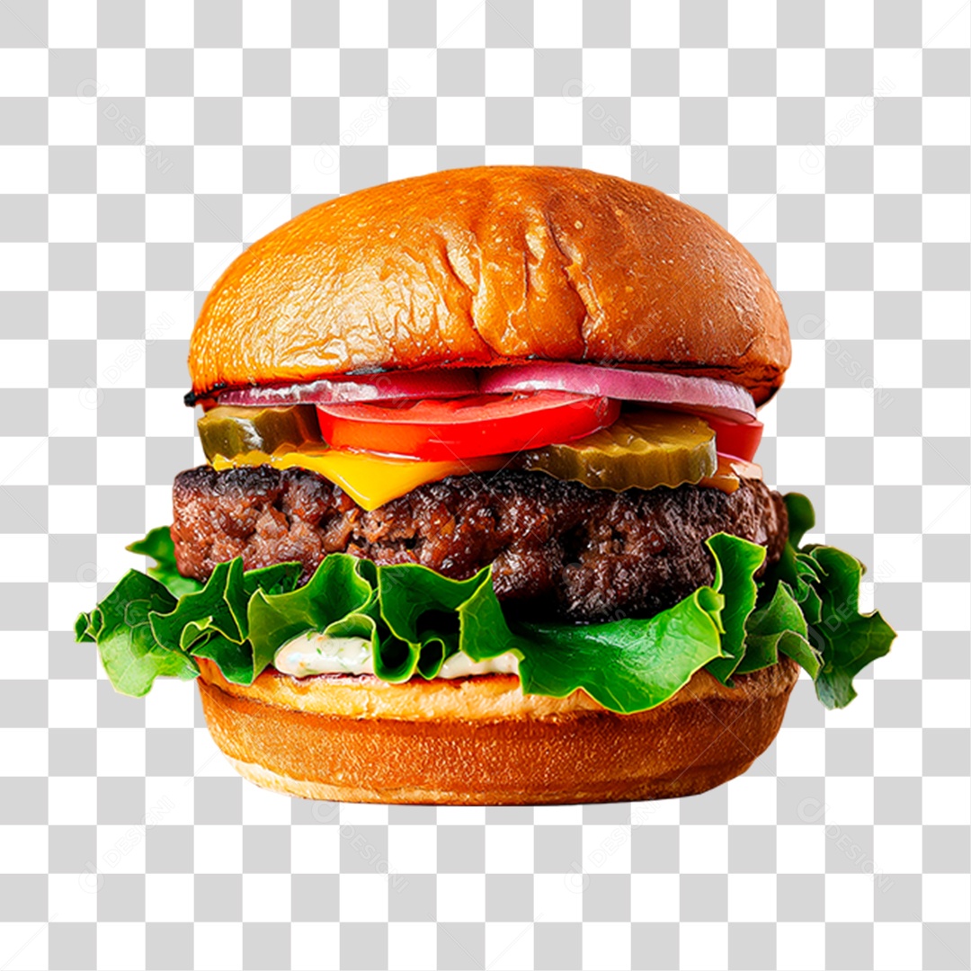 Hambúrguer Lanche Sanduiche PNG Transparente