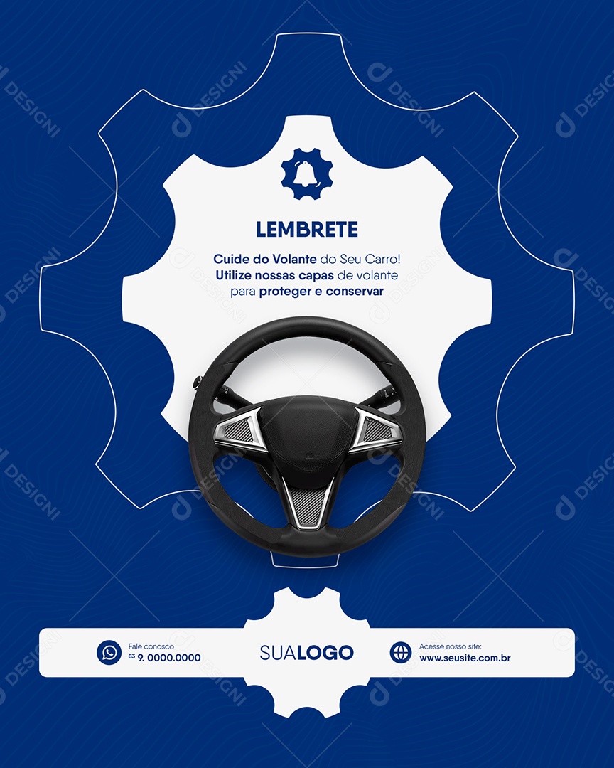 Equipadora Automotiva Social Media Post Feed Social Media PSD Editável