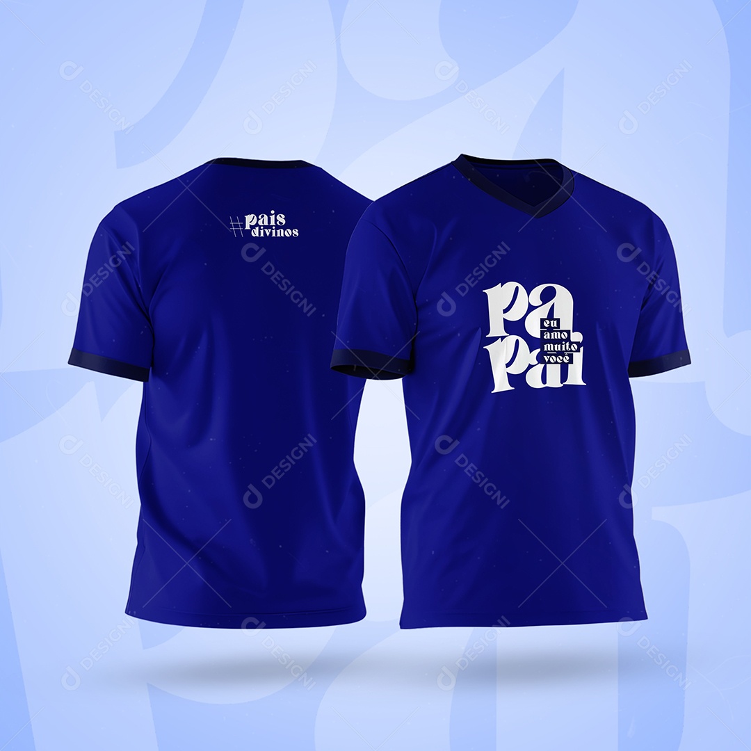 Mockup de Camisa T-Shirt PSD Editável
