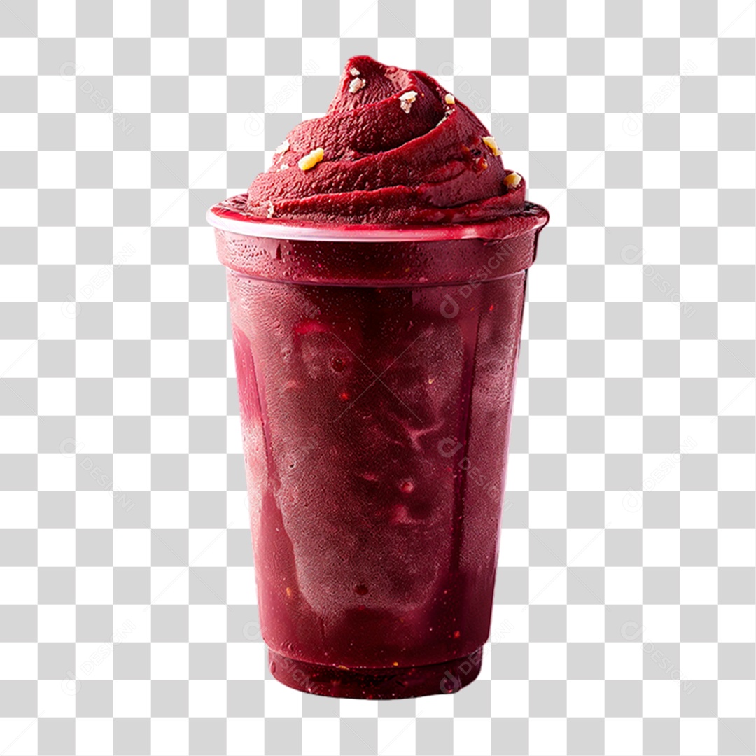 Copo de Açaí PNG Transparente