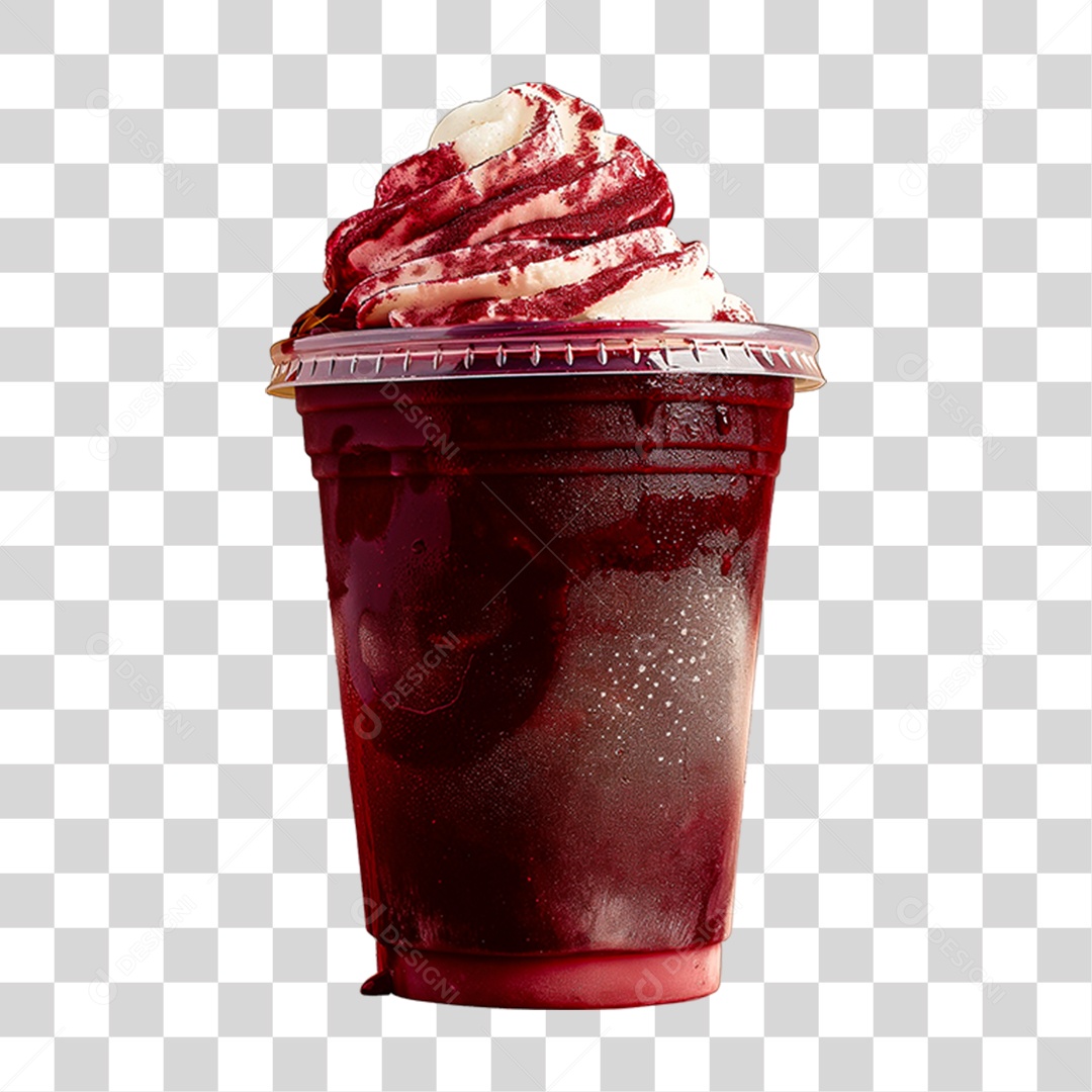 Copo de Açaí PNG Transparente