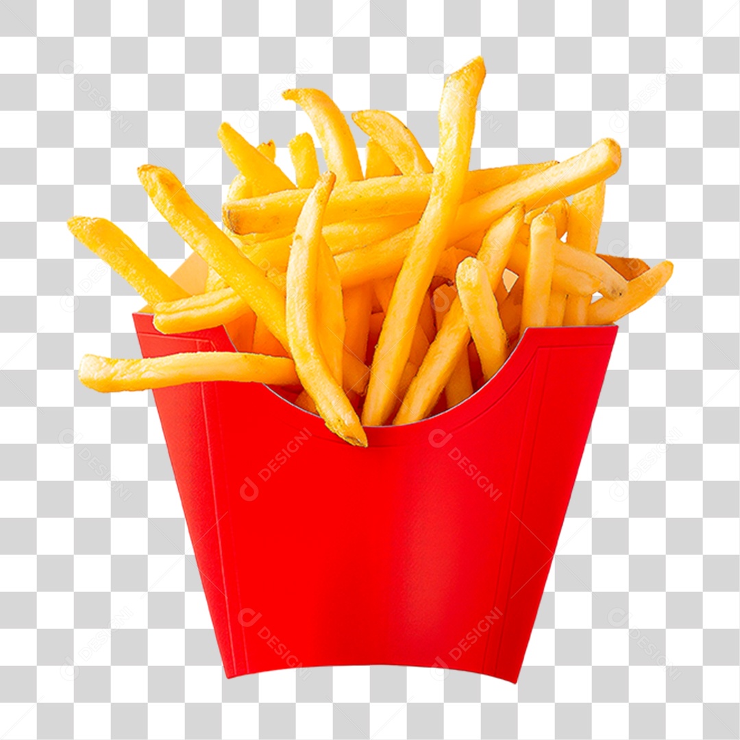 Batata Frita PNG Transparente