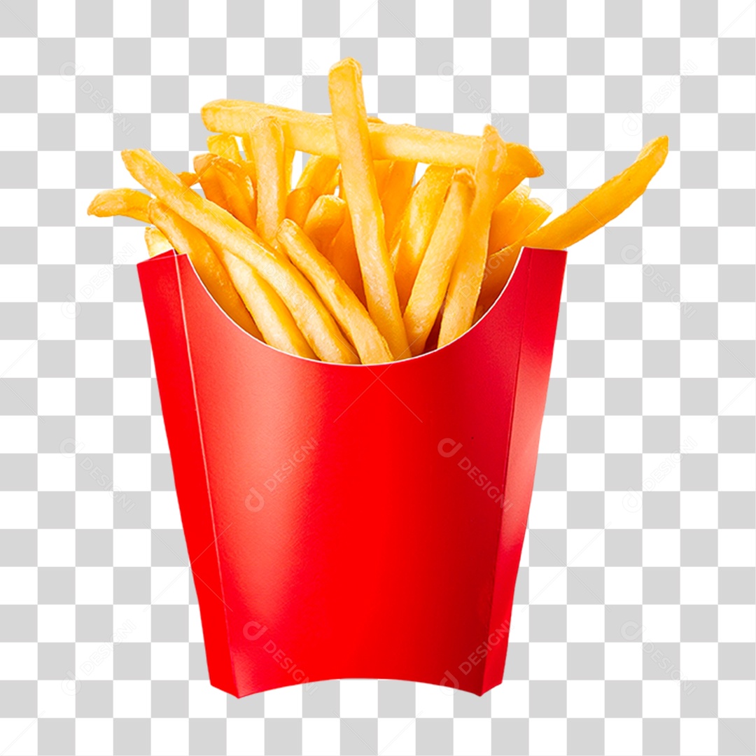 Batata Frita PNG Transparente