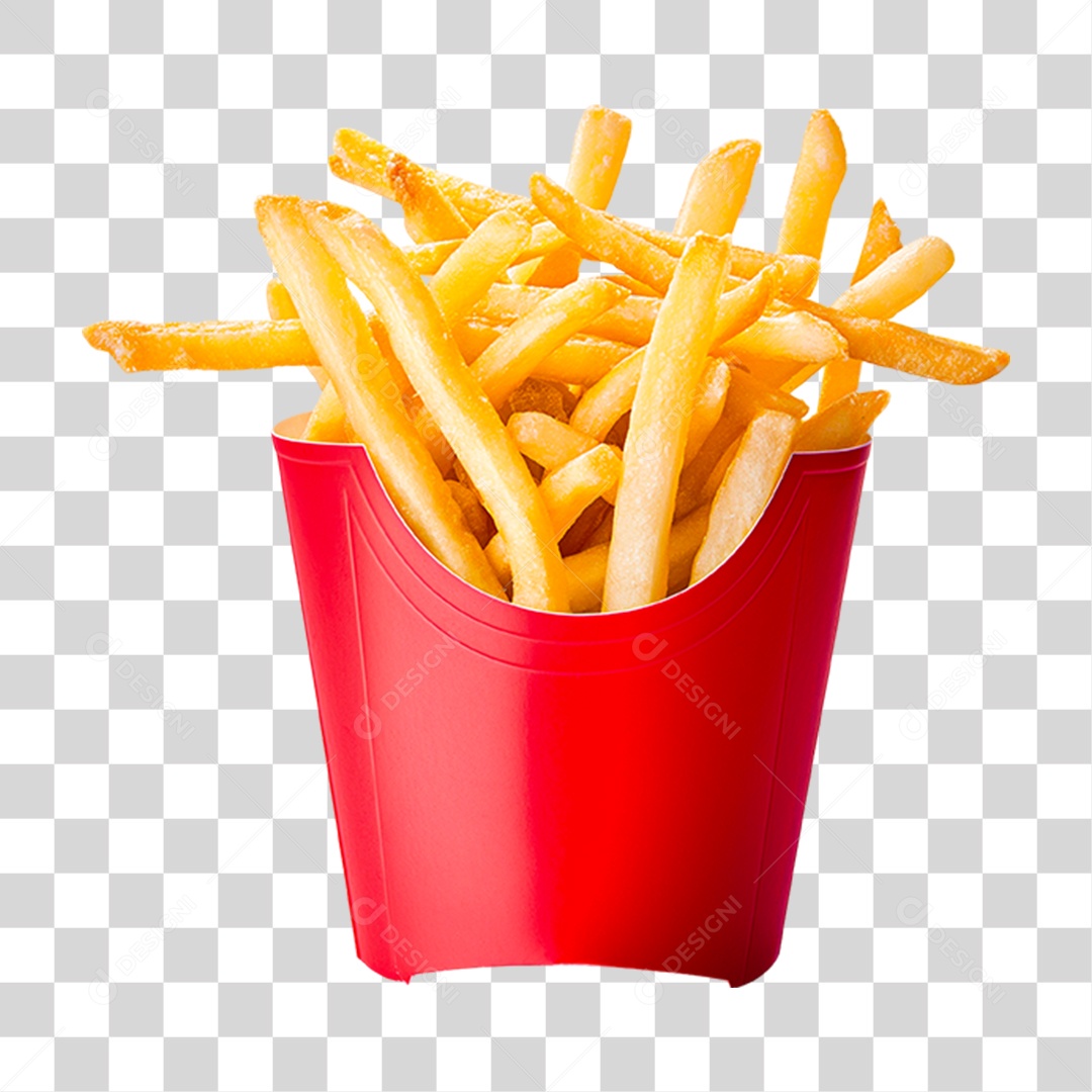 Batata Frita PNG Transparente
