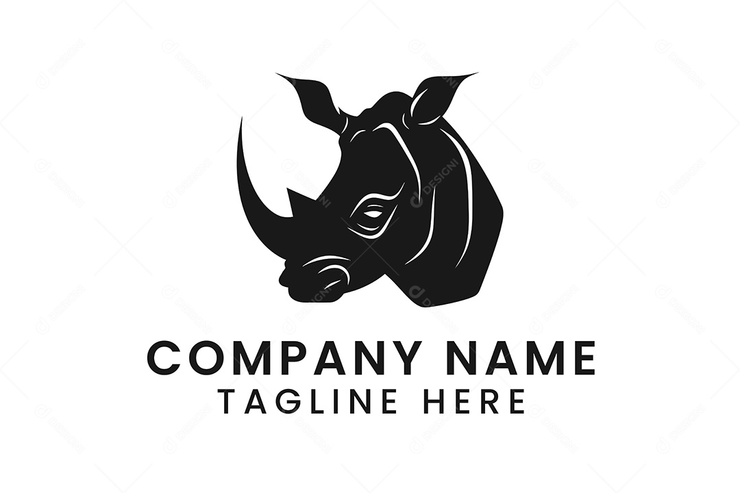 Modelo de Logo de Urso PNG + AI Editável