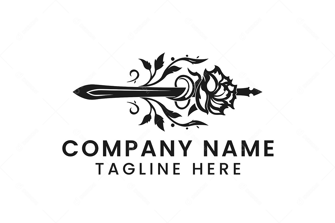 Modelo de Logotipo PNG + AI Editável