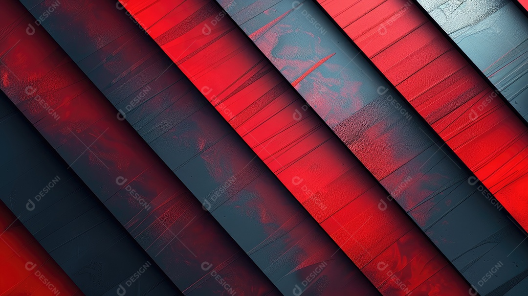 Fundo abstrato metálico vermelho e preto