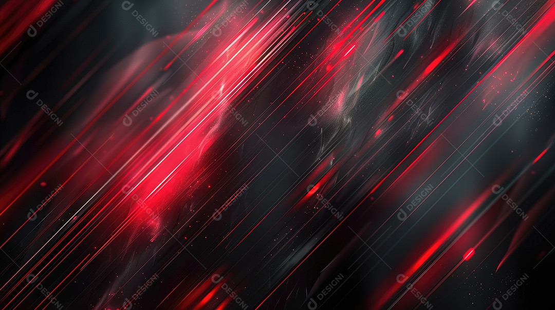 Fundo abstrato metálico vermelho e preto