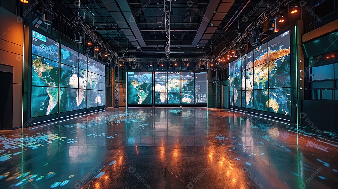 Sala de negociação de alta energia repleta de telas que mostram gráficos de mercado em fluxo capturando a atmosfera intensa da negociação financeira tudo em qualidade HD impressionante