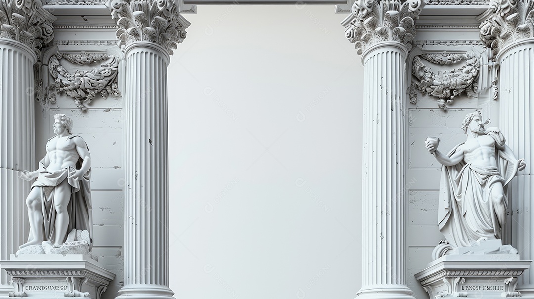 Estátuas no Arco de Santa Maria em Burgos