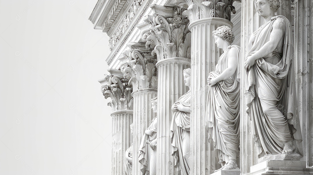 Estátuas no Arco de Santa Maria em Burgos