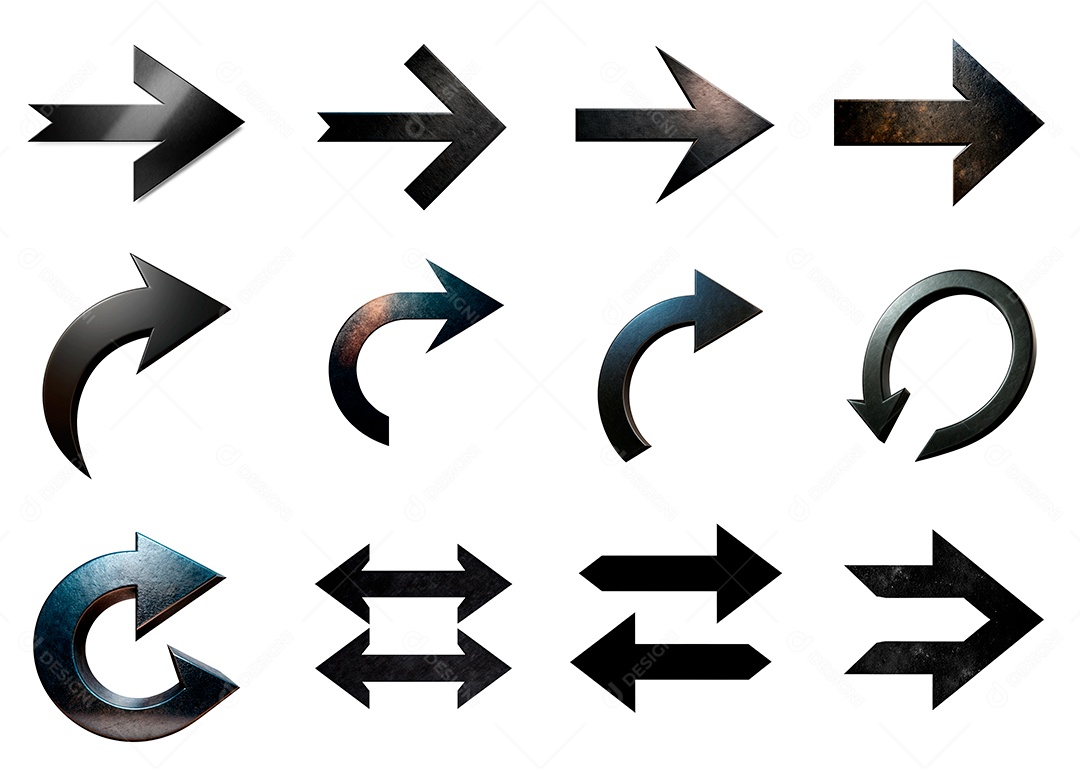 Conjunto de Setas PSD