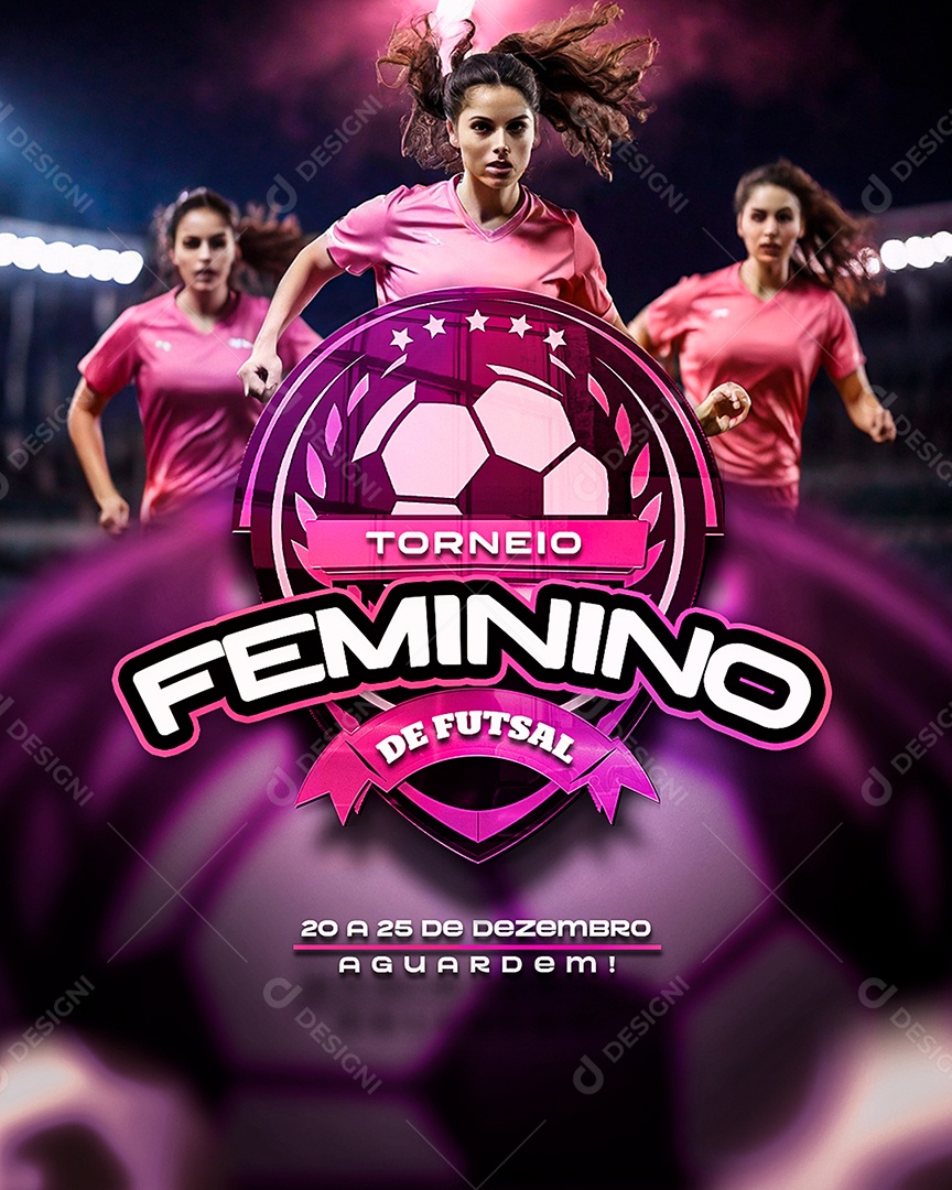 Torneio de Futebol Social Media PSD Editável