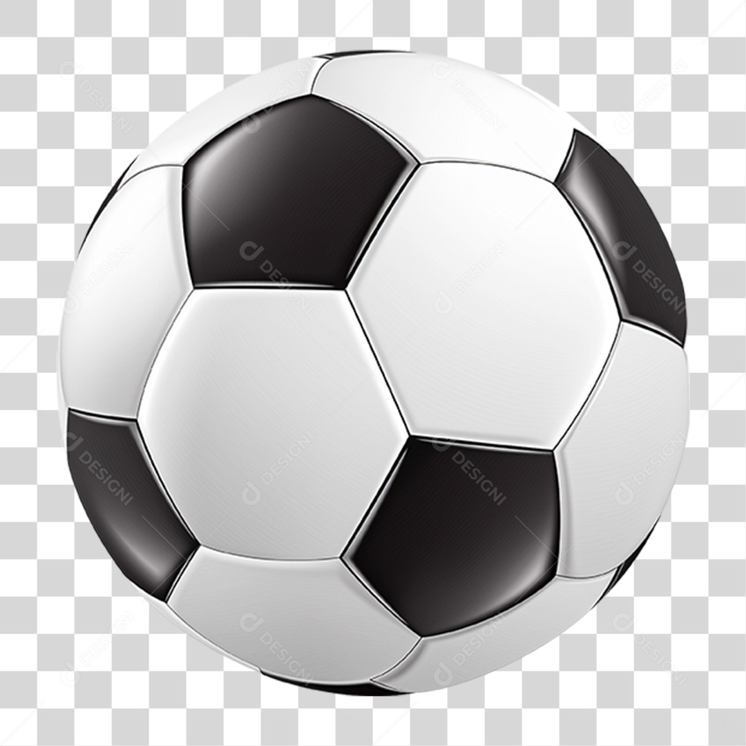 Bola de Futebol PNG Transparente