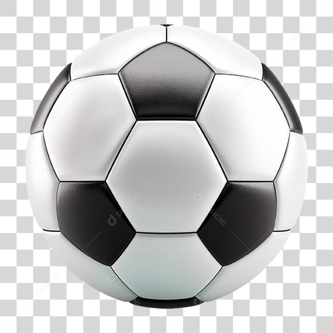 Bola de Futebol PNG Transparente