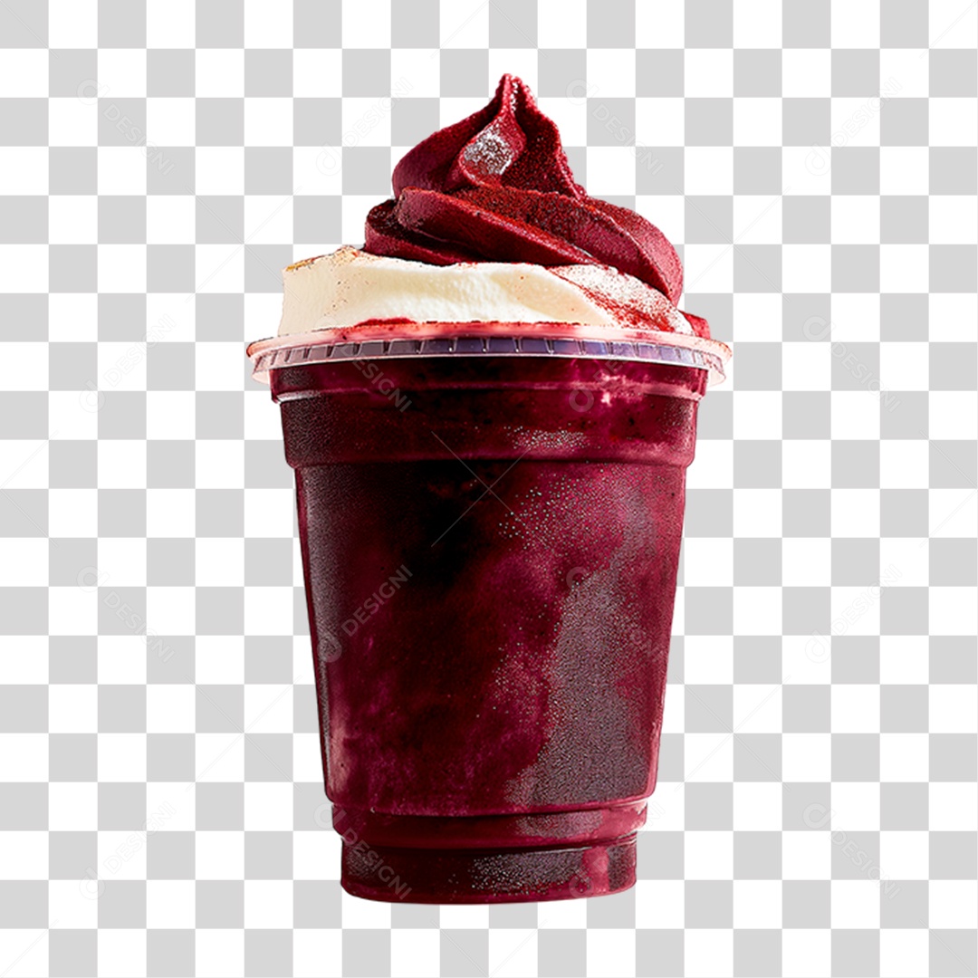 Copo de Suco PNG Transparente