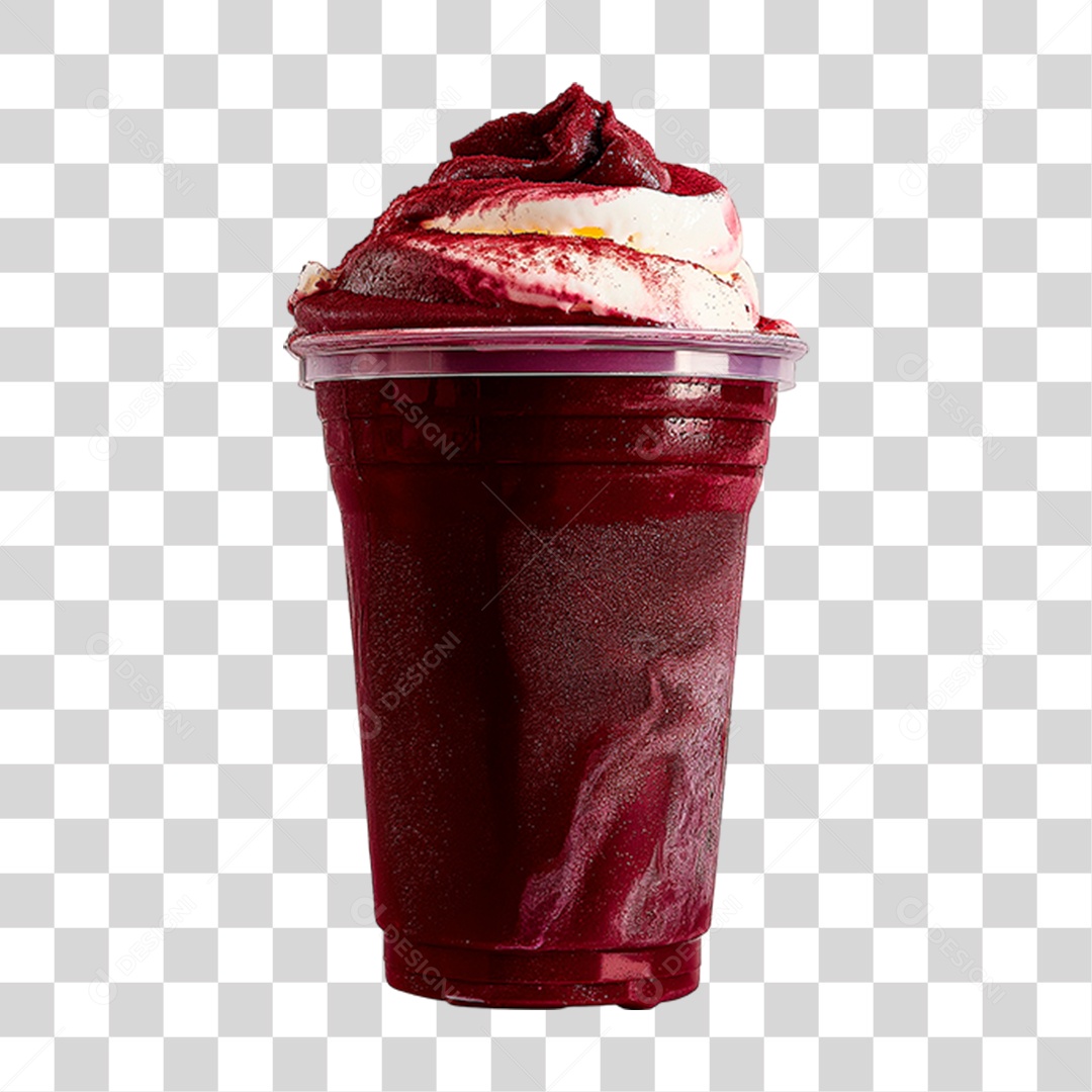 Copo de Suco PNG Transparente