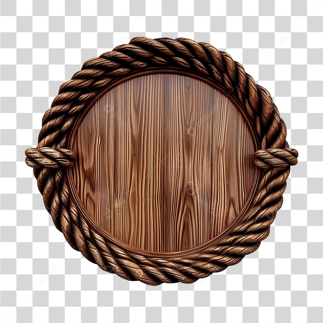 Placa de Madeira PNG Transparente