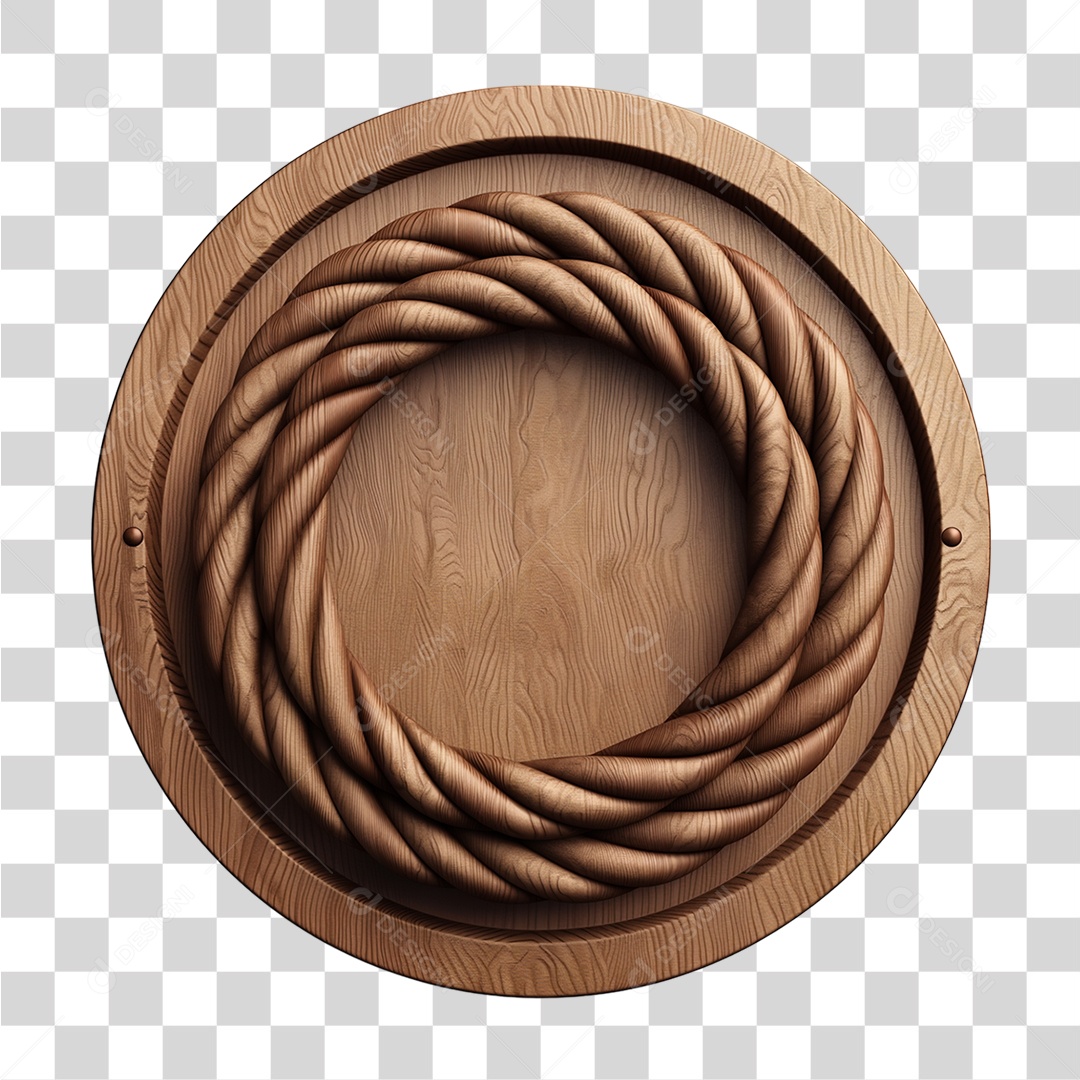 Placa de Madeira PNG Transparente