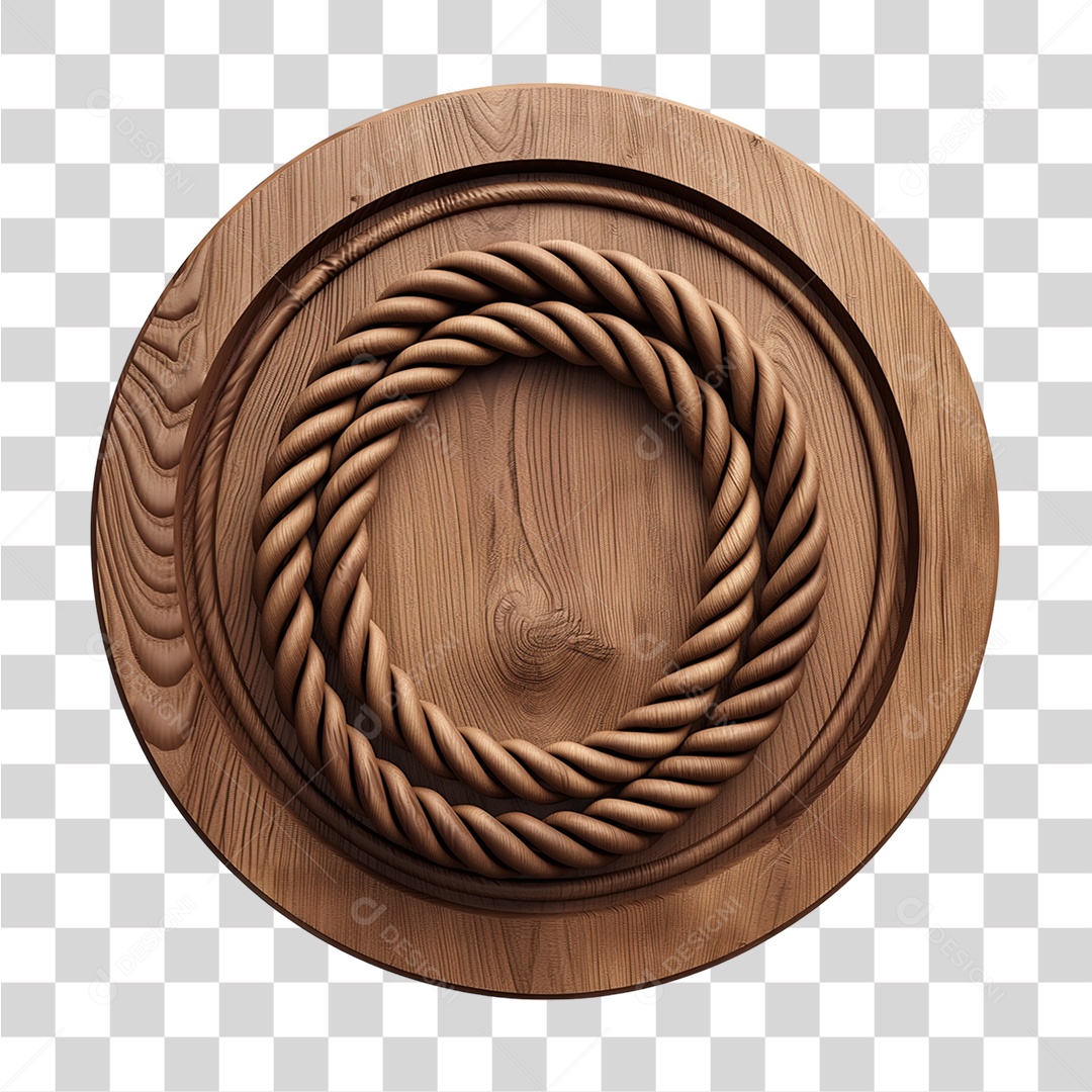 Placa de Madeira PNG Transparente