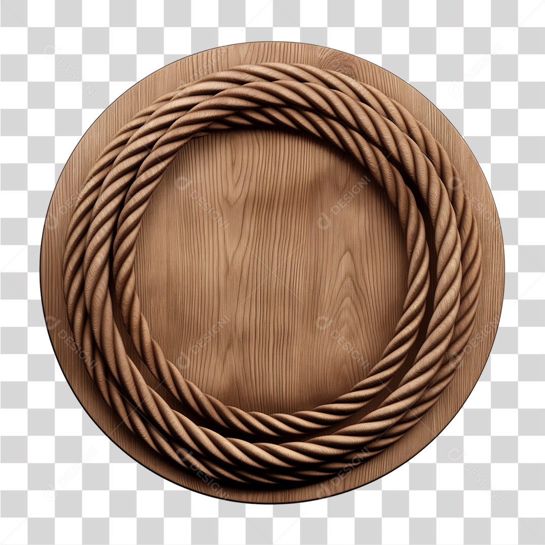 Placa de Madeira PNG Transparente