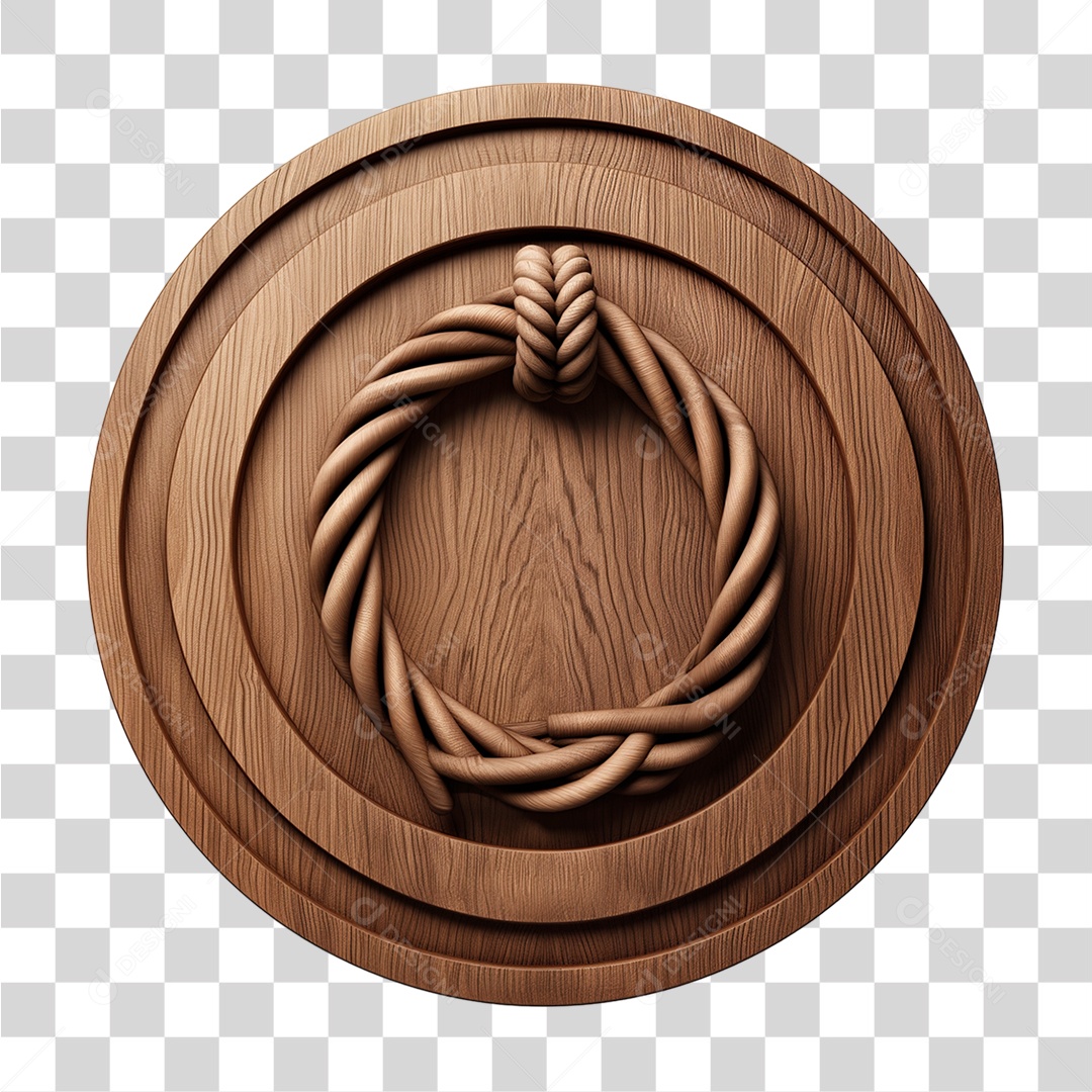 Placa de Madeira PNG Transparente