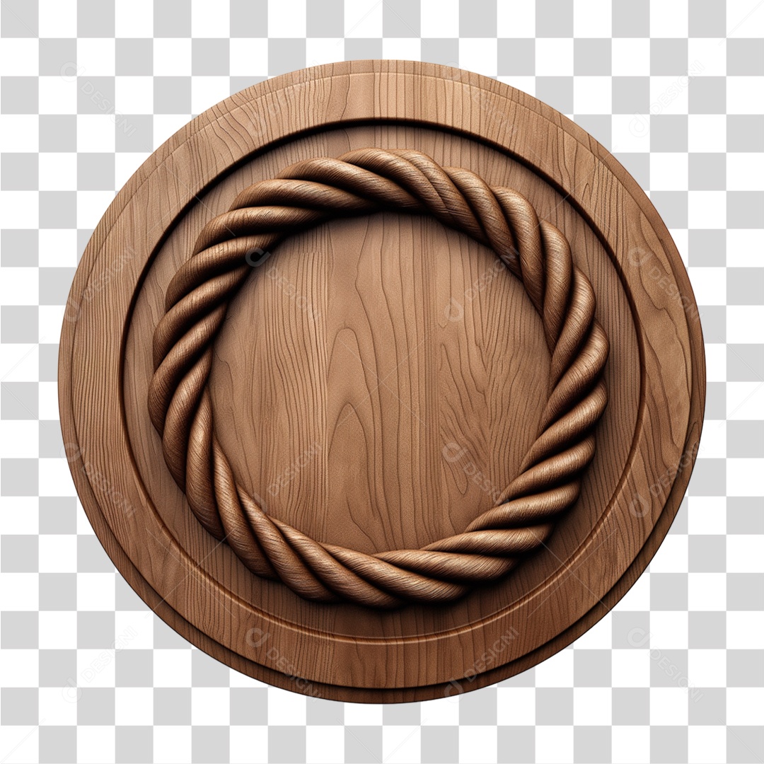 Placa de Madeira PNG Transparente