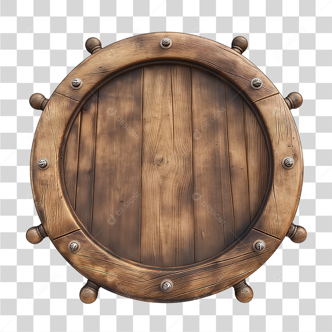 Placa de Madeira PNG Transparente