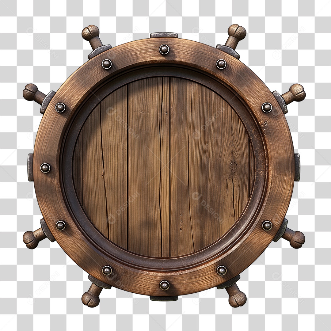 Placa de Madeira PNG Transparente