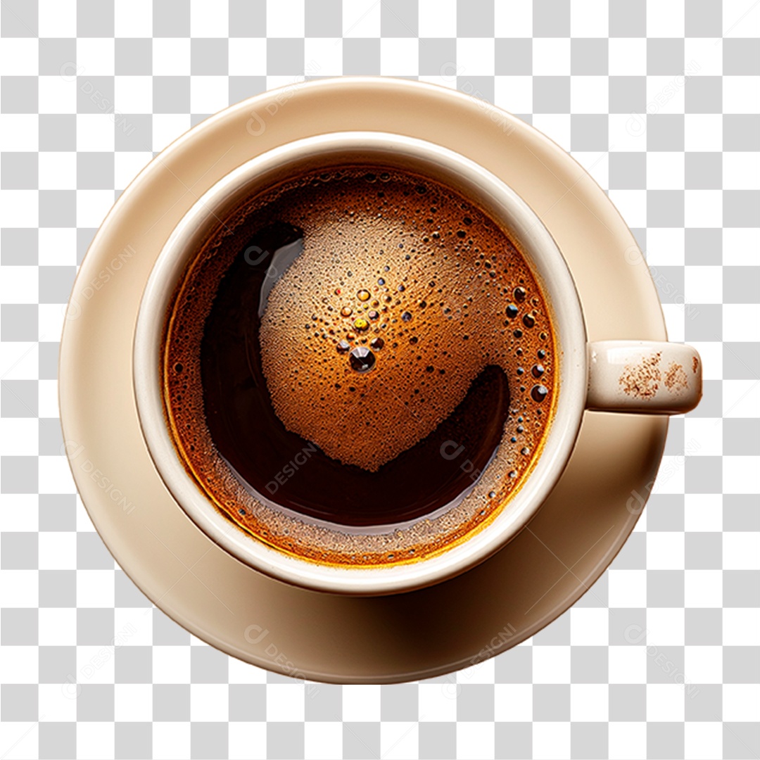 Xícara de Café Quente PNG Transparente