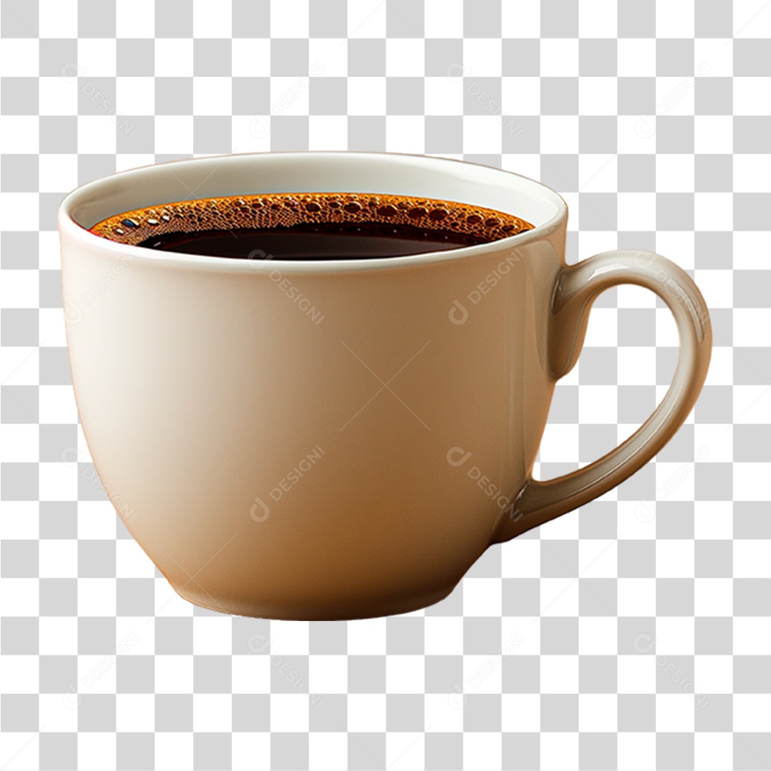 Xícara de Café Quente PNG Transparente